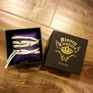 Disney Couture Wrap Bracelet Aqua Gold Tinker Bell